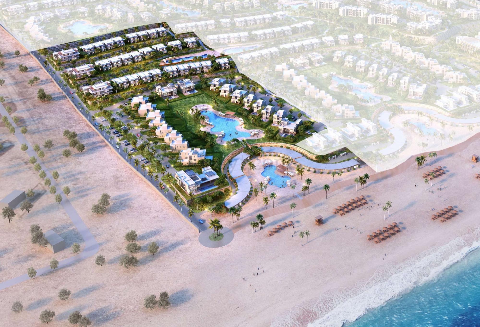 كوست 82 الساحل الشمالي هايد بارك العقارية - Coast 82 North Coast المخطط العام