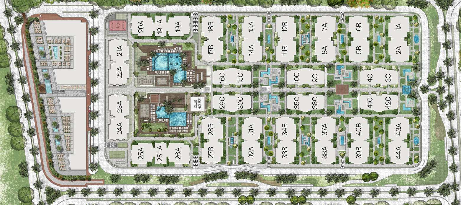 Castle Landmark New Capital Compound Master Plan
