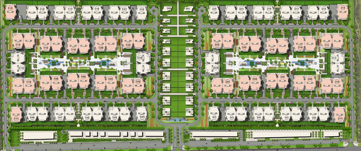 Apartments for sale in The Address Compound Master Plan