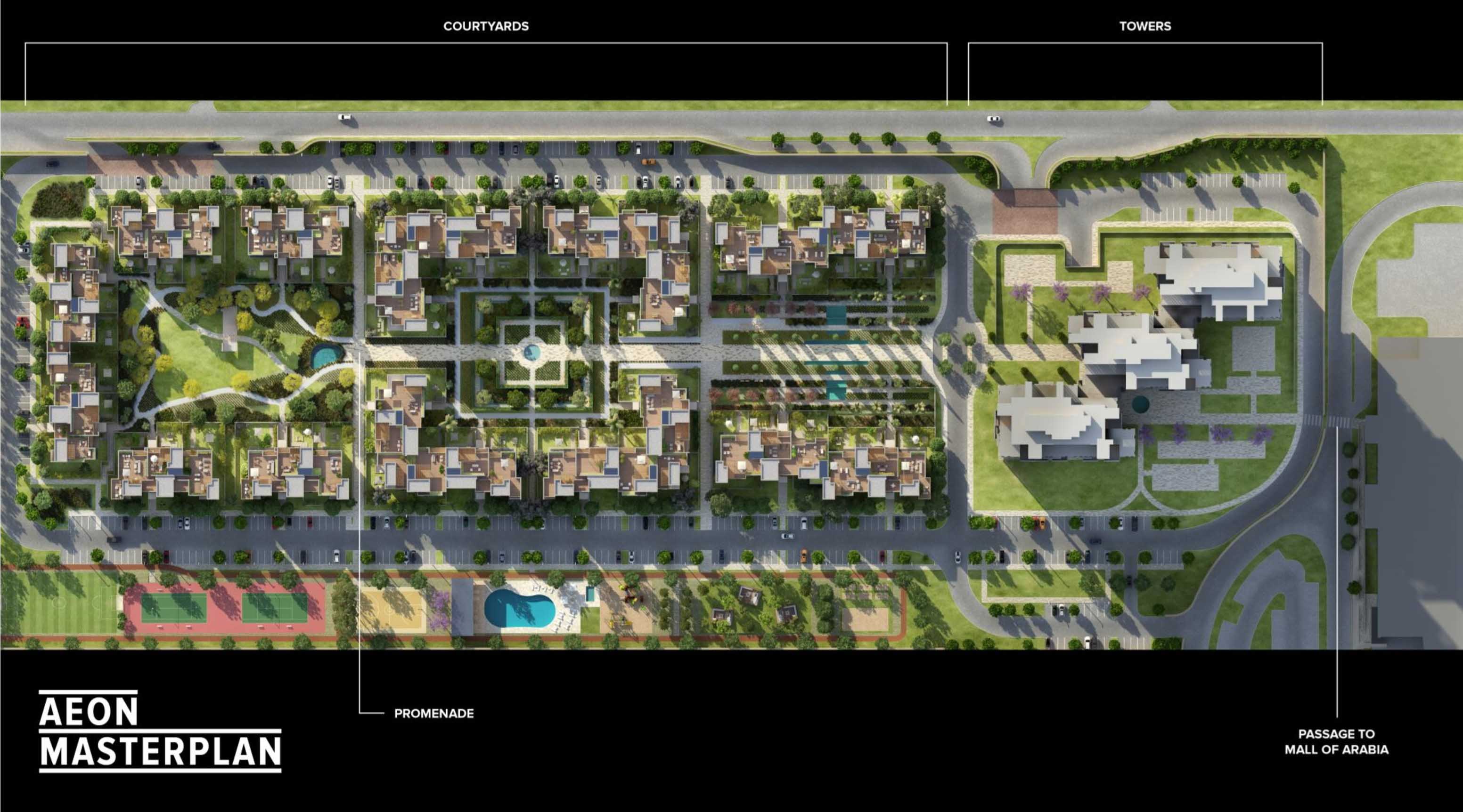 Aeon Towers Marakez Master Plan