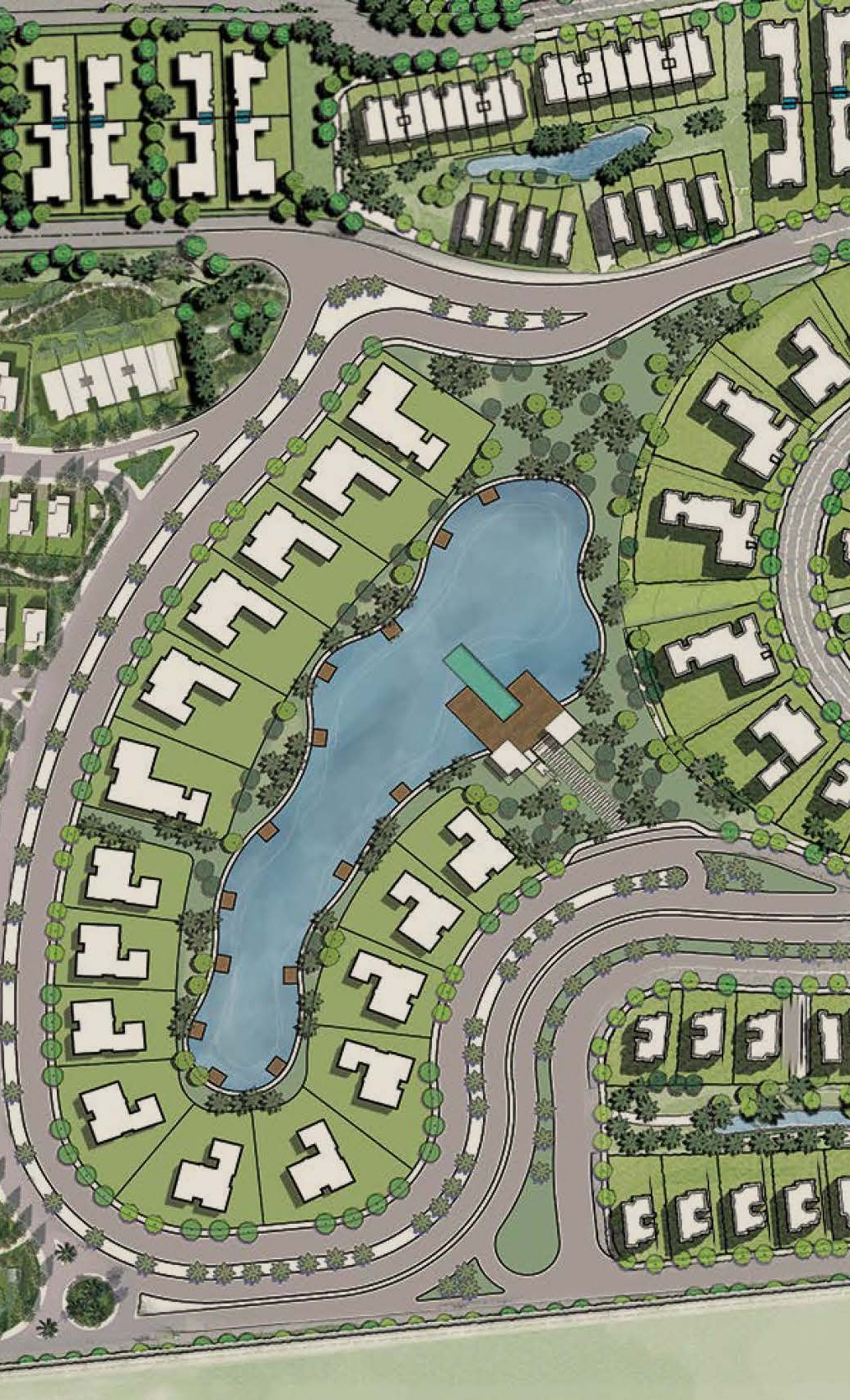 Lakefront October Compound Memaar Al Morshedy Master Plan