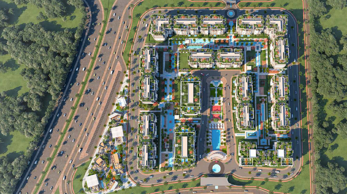 كمبوند بوتانيكا العاصمة الادارية نيو جينيريشن للتطوير العقاري - Botanica Compound New Administrative Capital المخطط العام