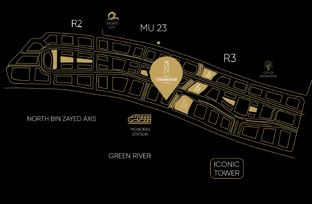 Amazon Tower New Capital Master Plan