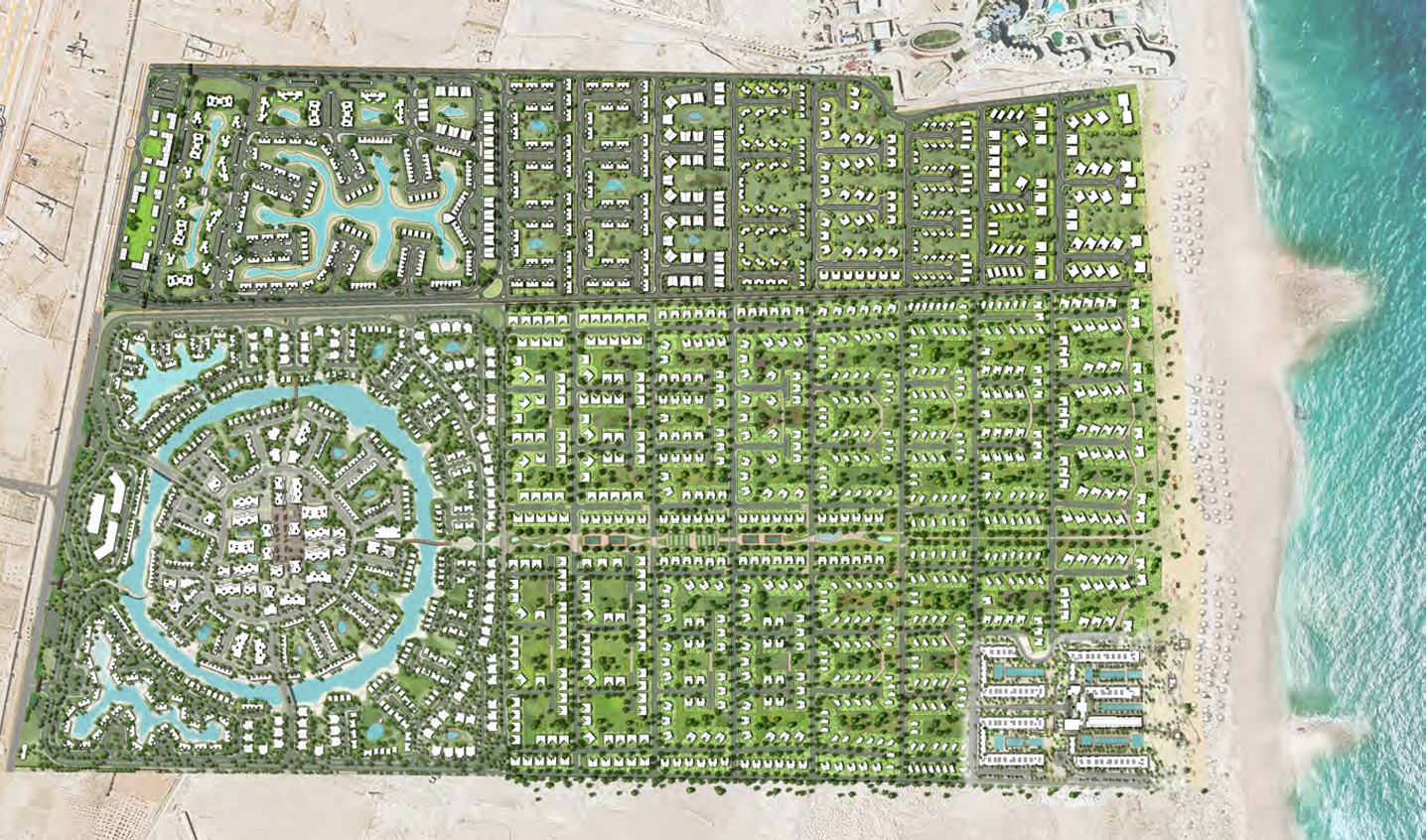 سيلفر ساندس الساحل الشمالي اورا للتطوير العقاري - Silver Sands North Coast المخطط العام