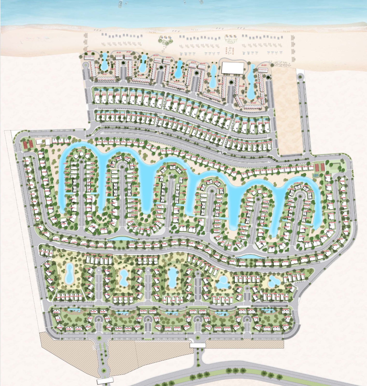 D Bay North Coast Tatweer Misr Master Plan