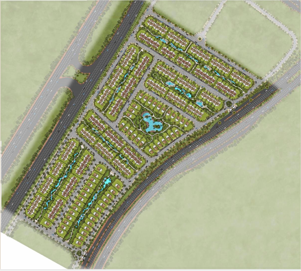 ذا مارك فيل المستقبل سيتي ذا ادريس للتطوير العقاري - The Marq Ville Mostakbal City المخطط العام