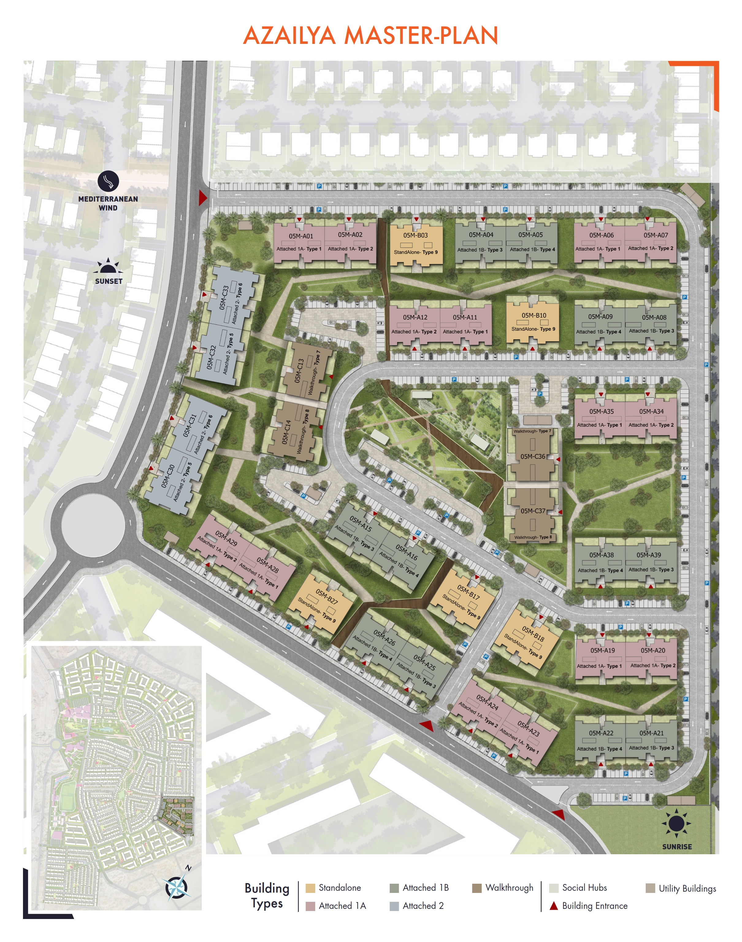 Azailya Sodic New Heliopolis master plan