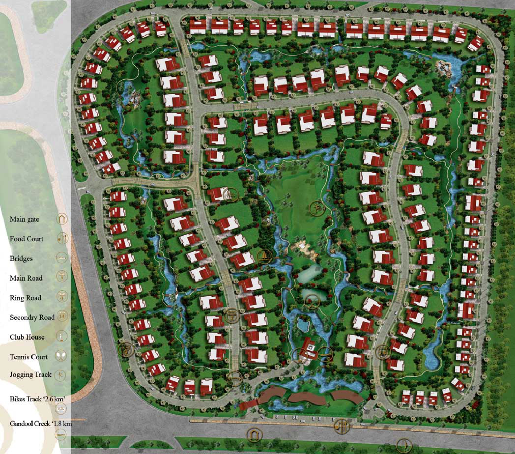 ماونتن فيو 2 التجمع الخامس - Mountain View 2 New Cairo المخطط العام