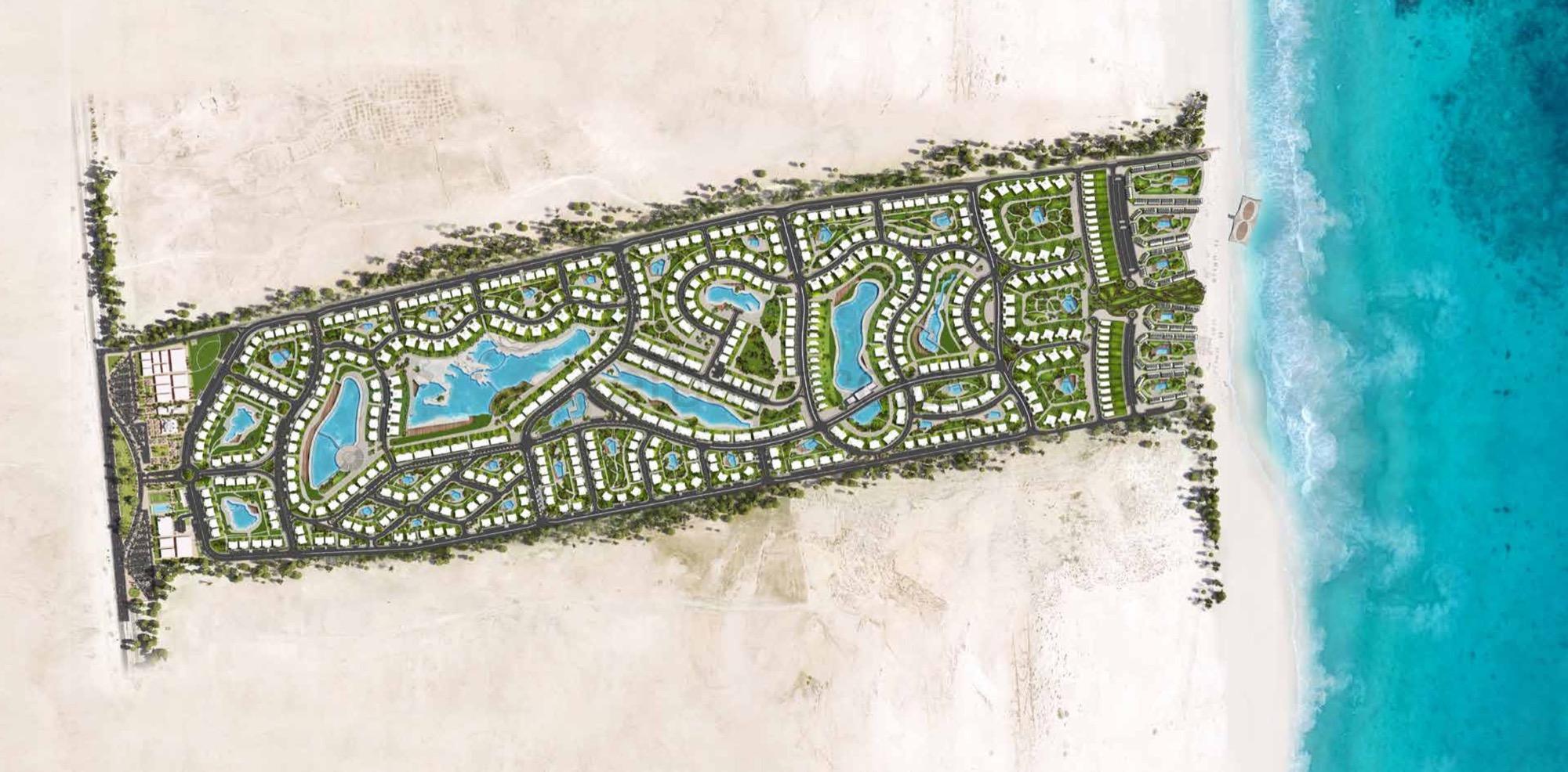 كوانتاس جايا الساحل الشمالي الأهلي للتنمية العقارية - Quintas Gaya المخطط العام