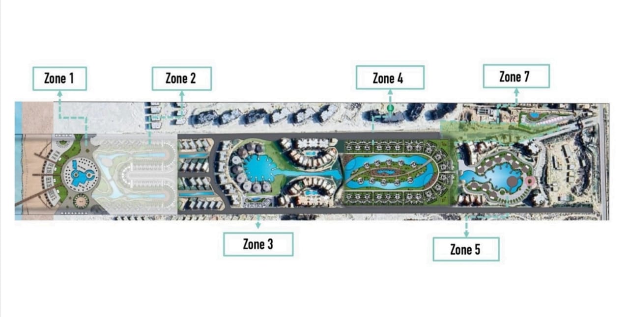 Bungalows North Coast Arabia Group Master Plan