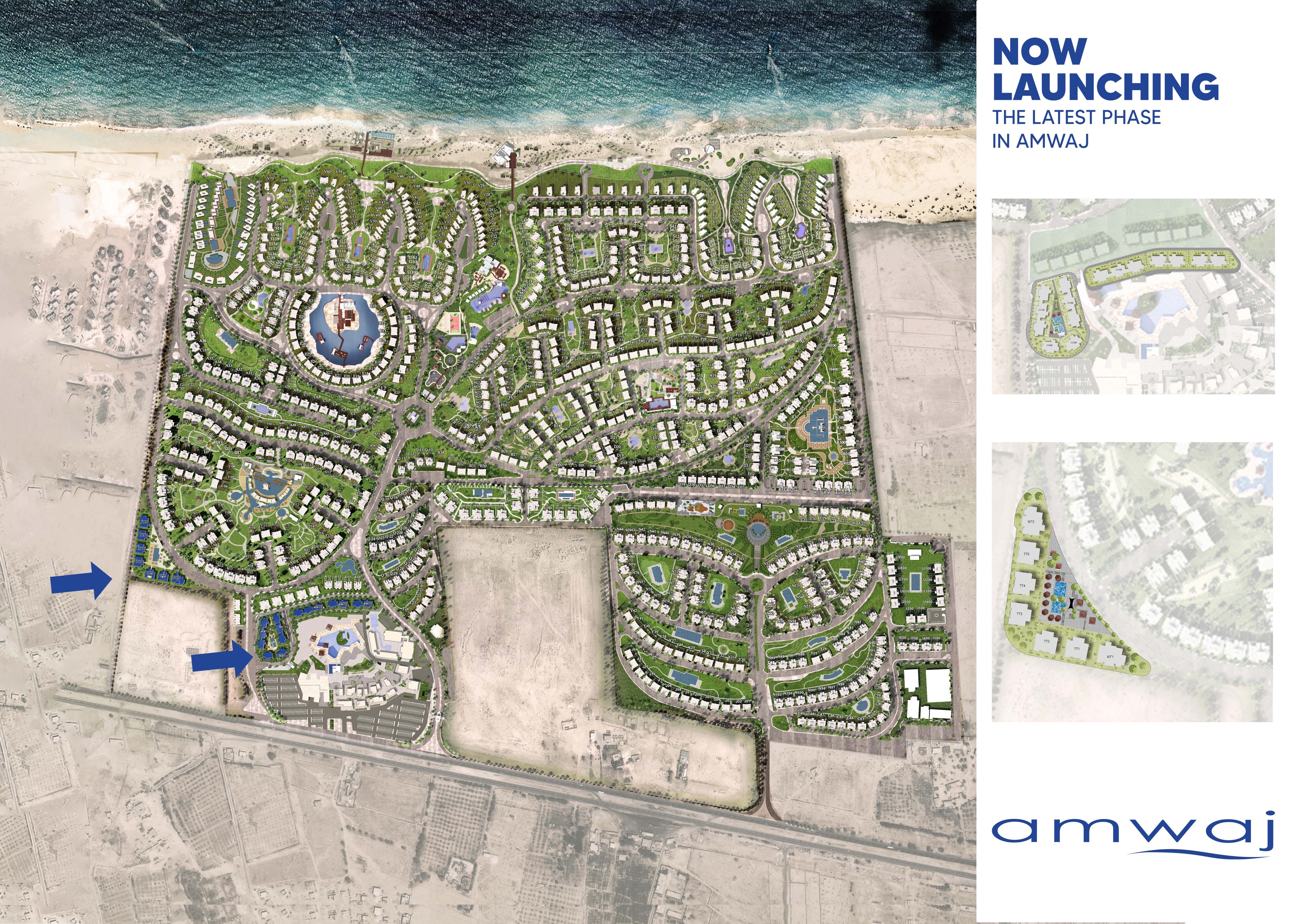 Amwaj North Coast Al-Ahly Sabbour Company Master Plan