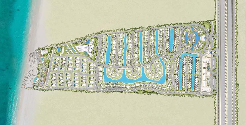 المخطط العام لـ قرية نايا باي الساحل الشمالي جميرا ايجيبت للتطوير العقاري - Naia Bay North Coast