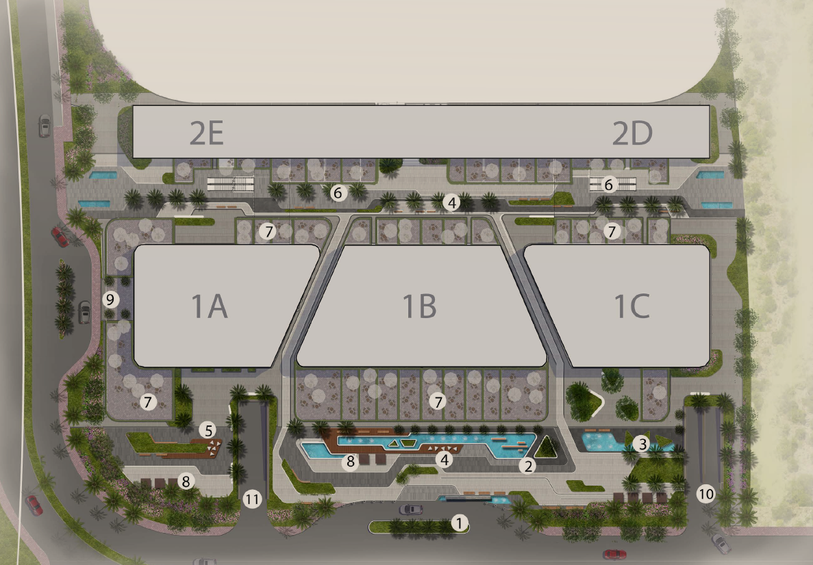 Capital Avenue New Capital Mall SKY AD. Developments Master Plan