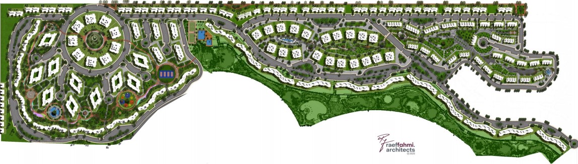 اركس مول القاهرة الجديدة كيان للتطوير العقاري - Arx Mall New Cairo المخطط العام