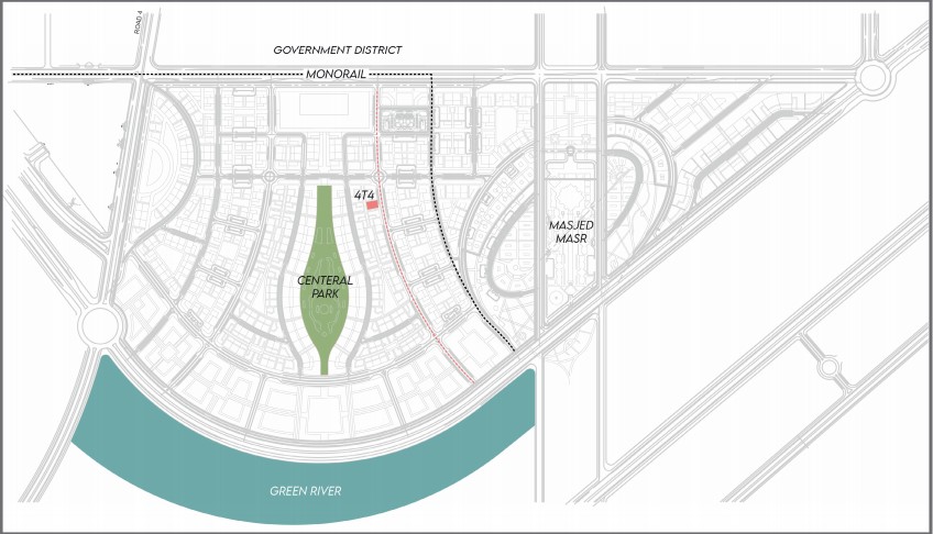 4T4 New Capital Mall VAI Real Estate Master Plan