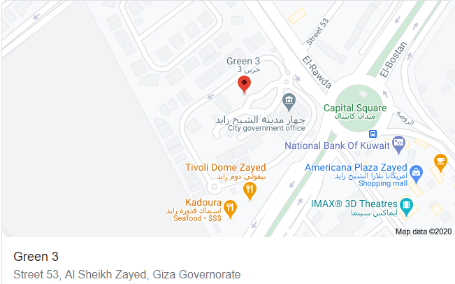 كمبوند جرين 5 السادس من أكتوبر مباني ادريس العقارية - Green 5 October Compound المخطط العام