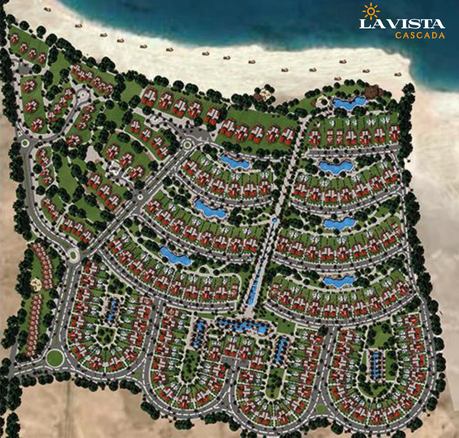قرية لافيستا كاسكادا الساحل الشمالي - La Vista Cascada North Coast Village المخطط العام