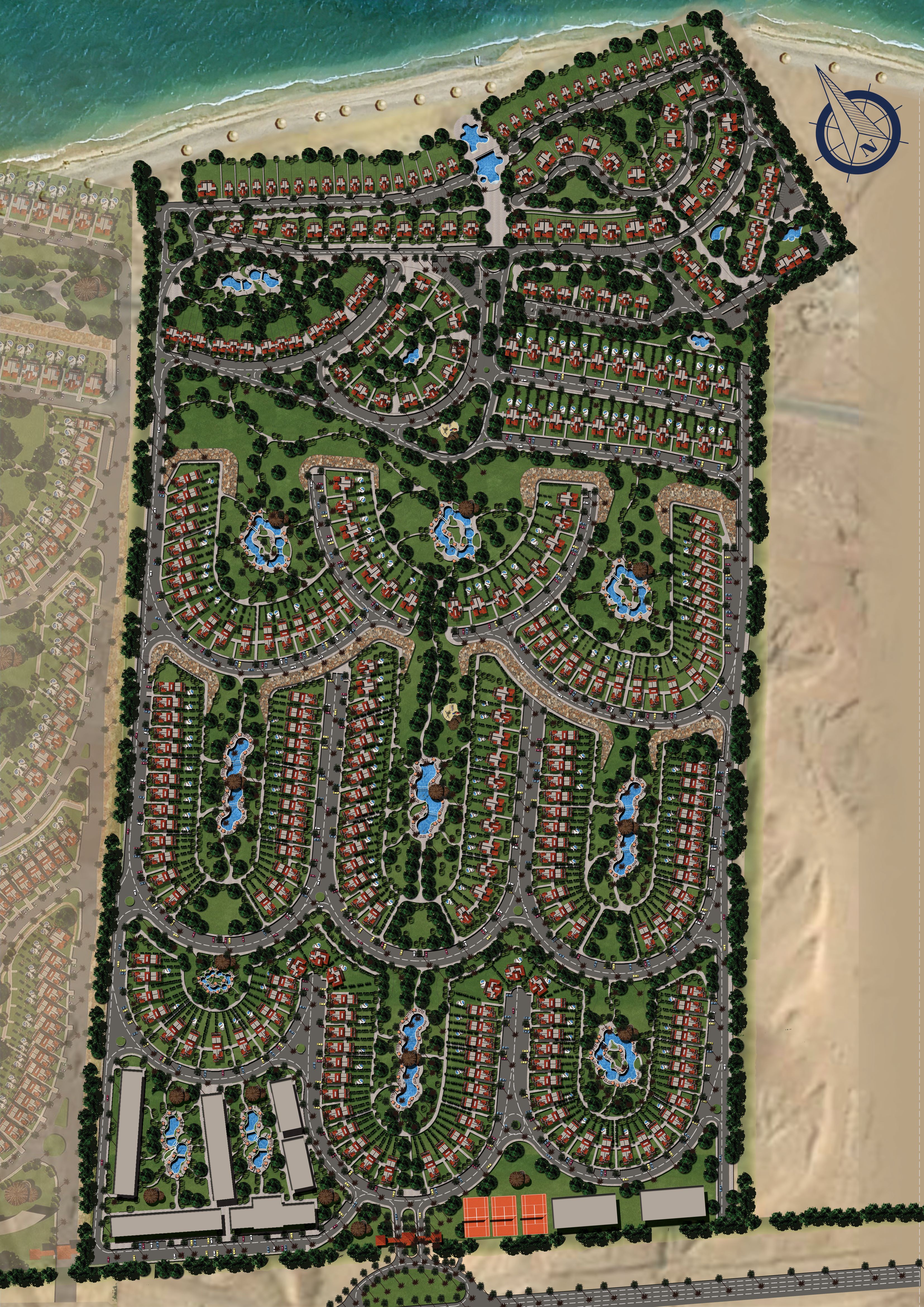 La Vista Topaz Sokhna Master Plan