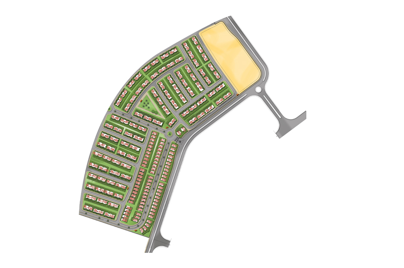 كمبوند وودفيل بالم هيلز 6 أكتوبر - Woodville 6 October Compound المخطط العام