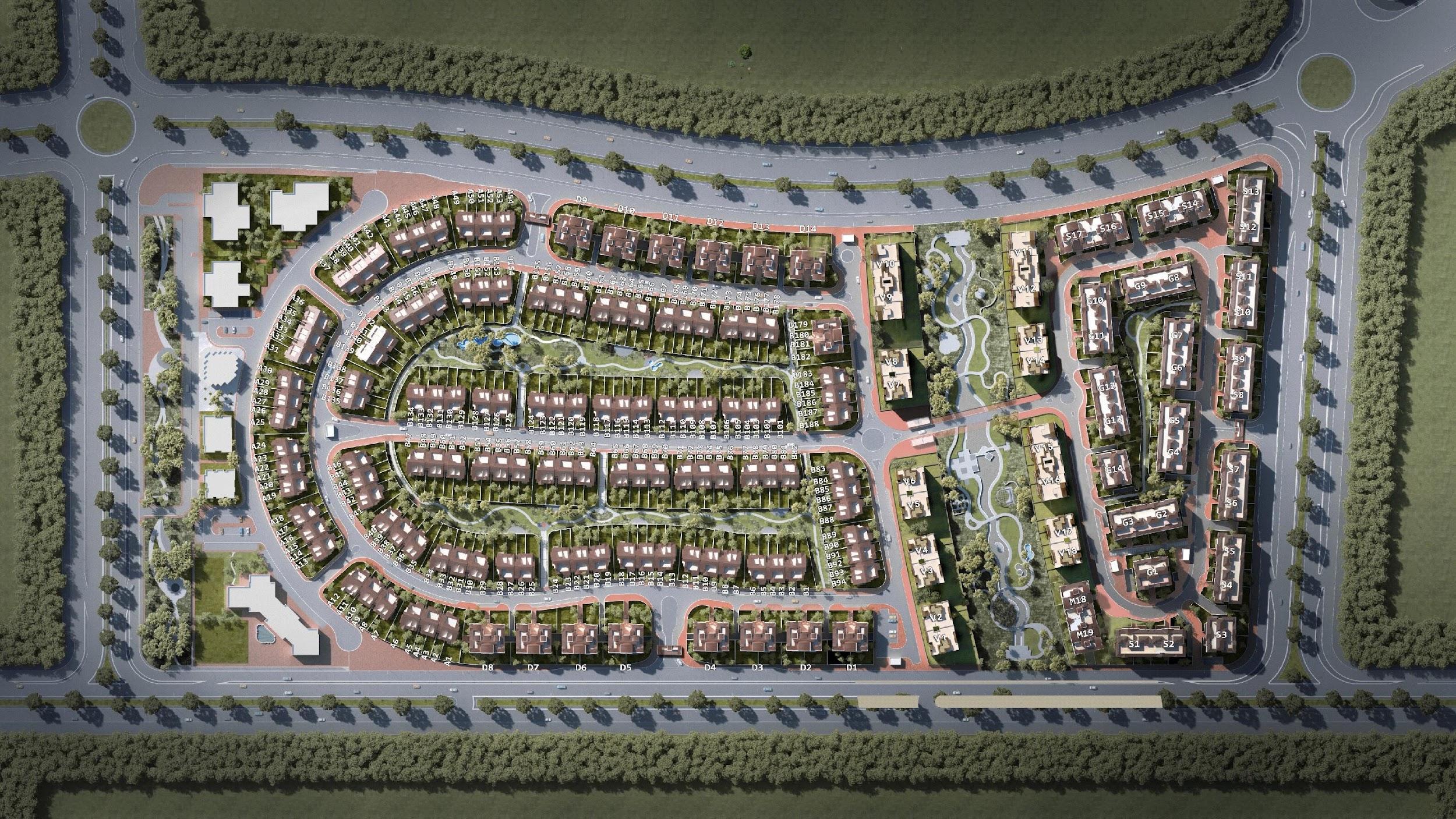 Green Square Sbbour Mostakbal City Master Plan