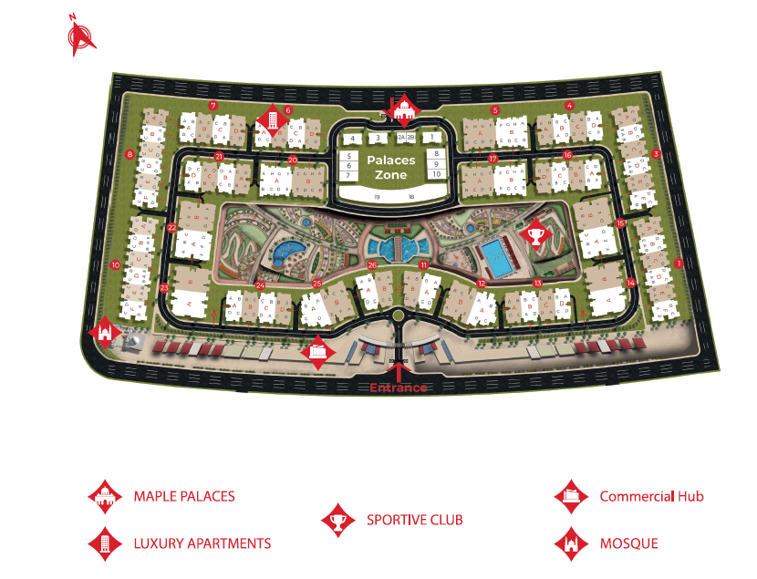 Capital Heights 2 New Capital SUD Group Master Plan