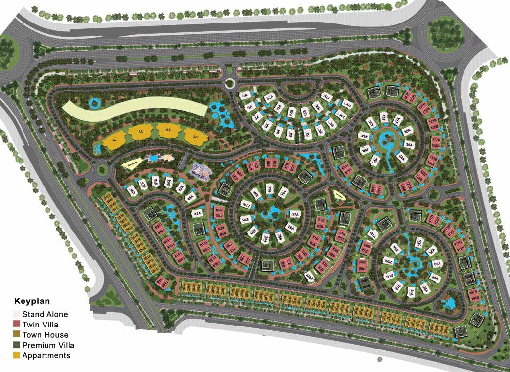 La Verde New Capital Compound Master Plan