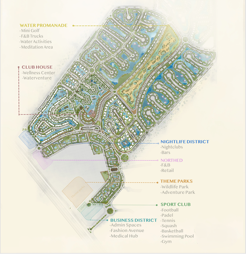 Zahra North Coast Memaar El Morshedy Master Plan