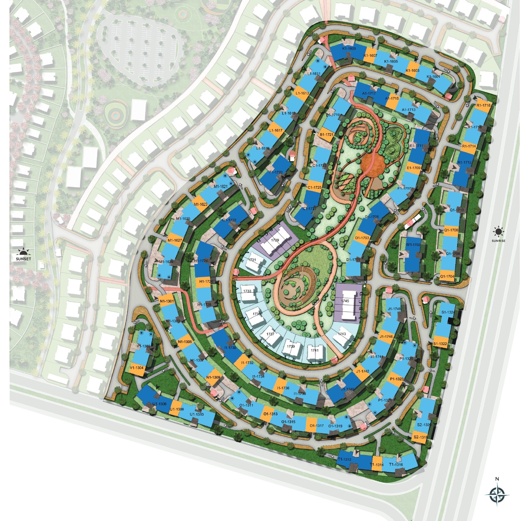 سكاي كوندوز master plan