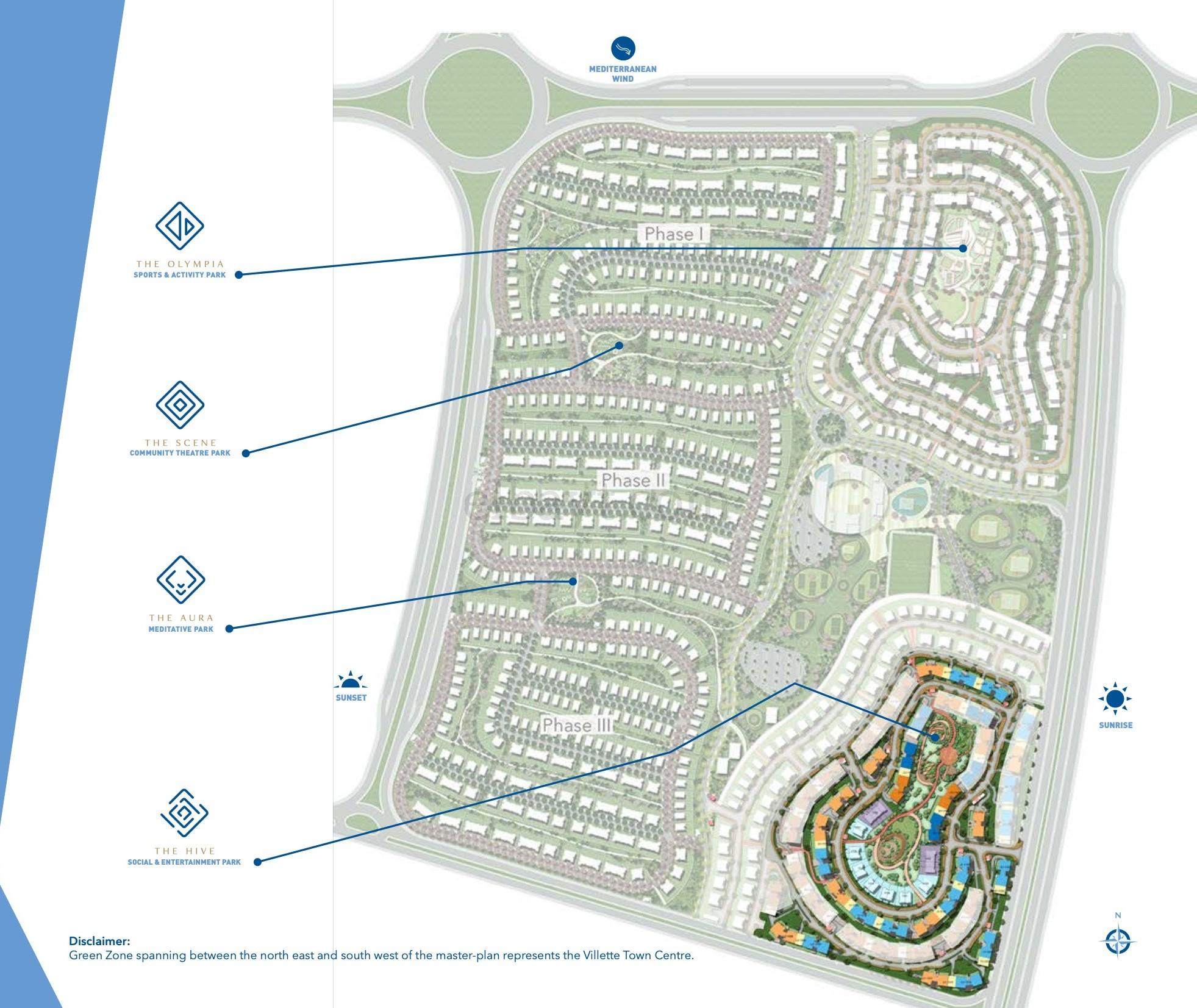 سكاي كوندوز سوديك التجمع الخامس - Sky Condos New Cairo المخطط العام