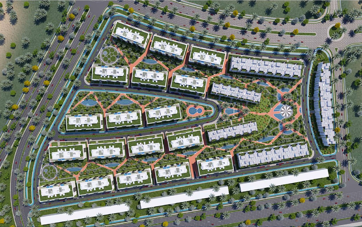 مول ميدتاون كوندو العاصمة الادارية الجديدة بتر هوم - Midtown Condo New capital المخطط العام