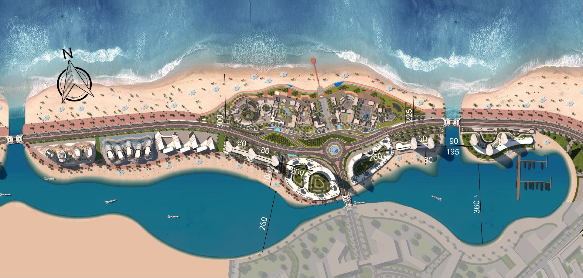 New Alamein Towers City Edge Developments Master Plan