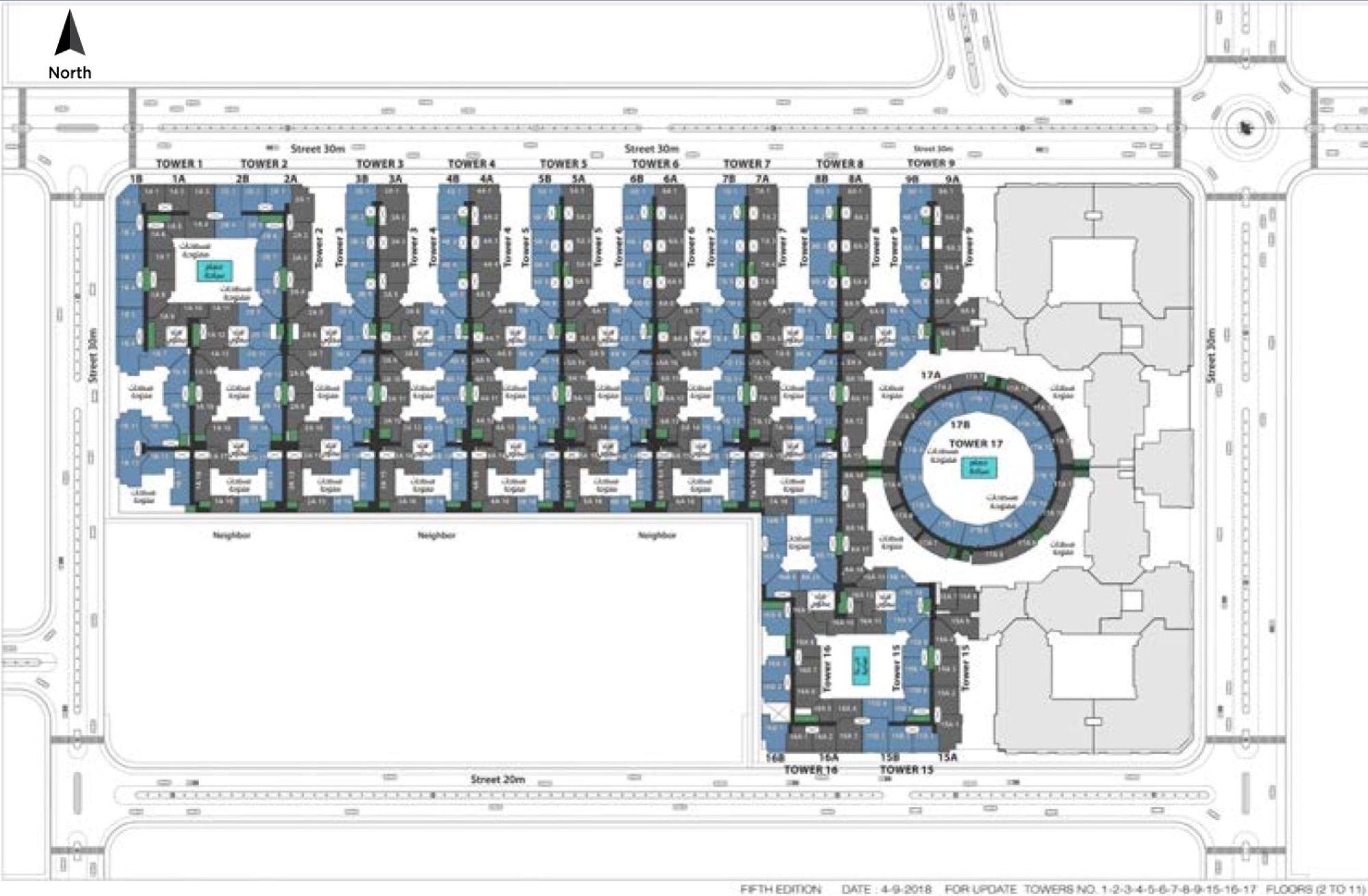 Degla Landmark Nasr City Memaar Al Morshedy Development Master Plan