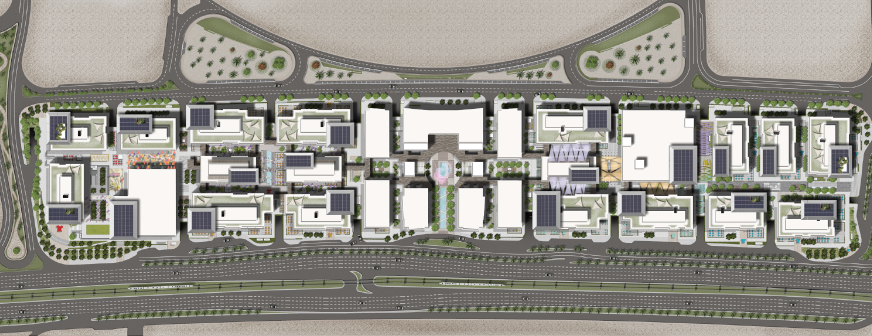 Golden gate New Cairo Mall Redcon Company Master Plan