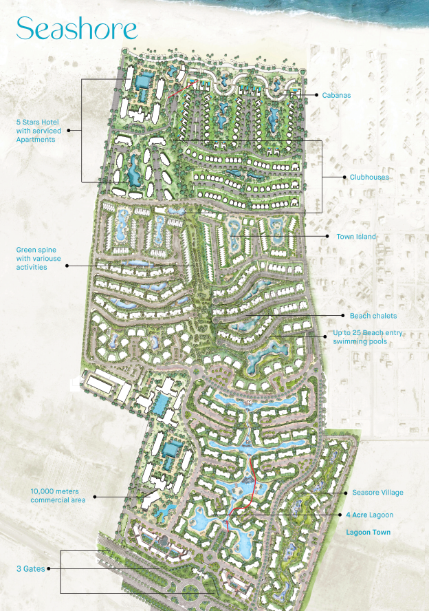 Seashore North Coast Hyde Park Village Master Plan