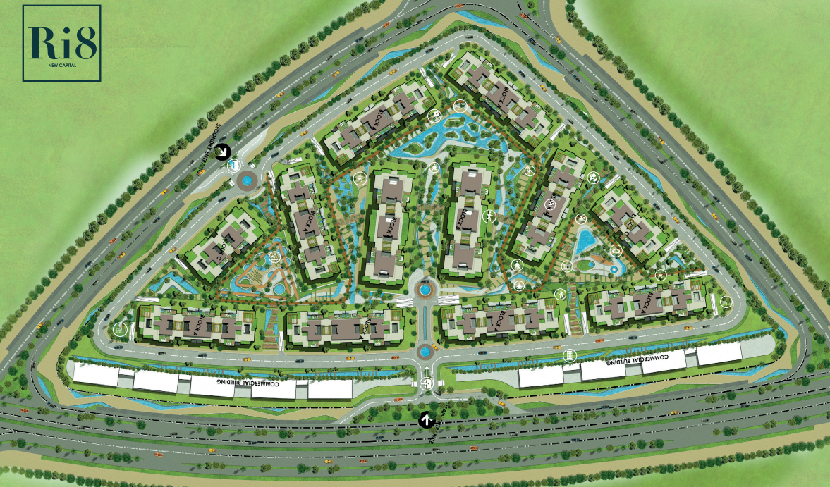 Right New Capital Compound Emaar Rizk Development Master Plan