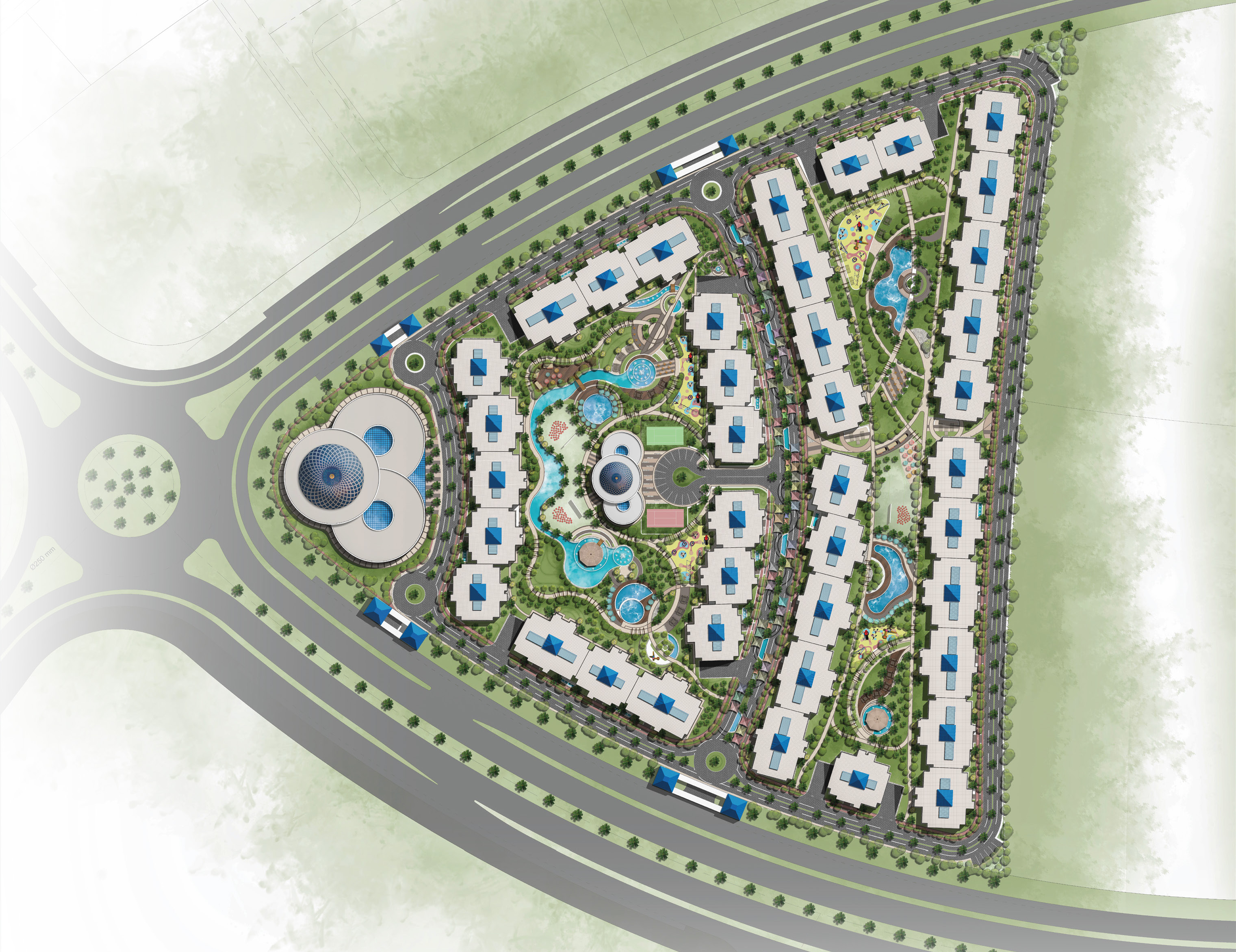 Ray Residence New Capital Compound Radix Real Estate Master Plan