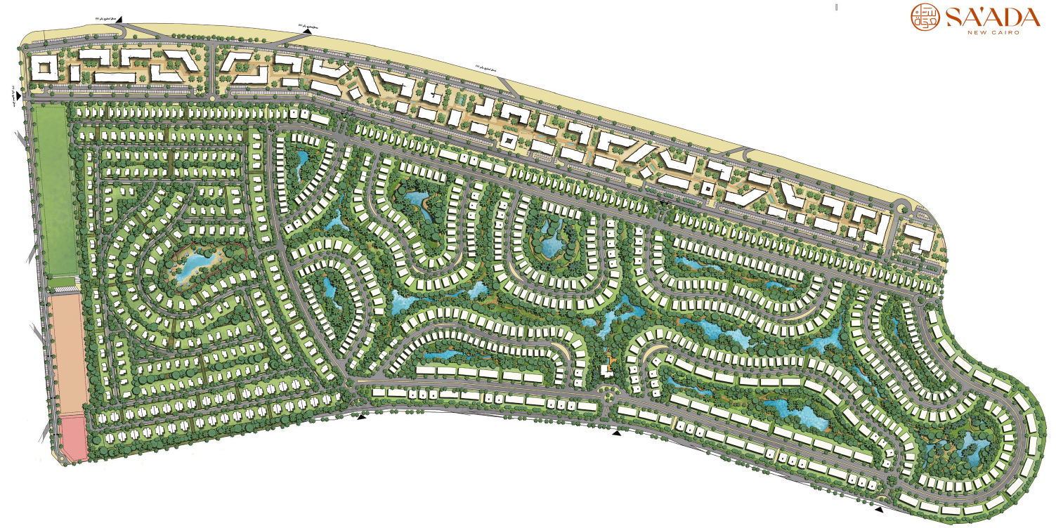 Saada New Cairo Compound Horizon Egypt Real Estate Master Plan
