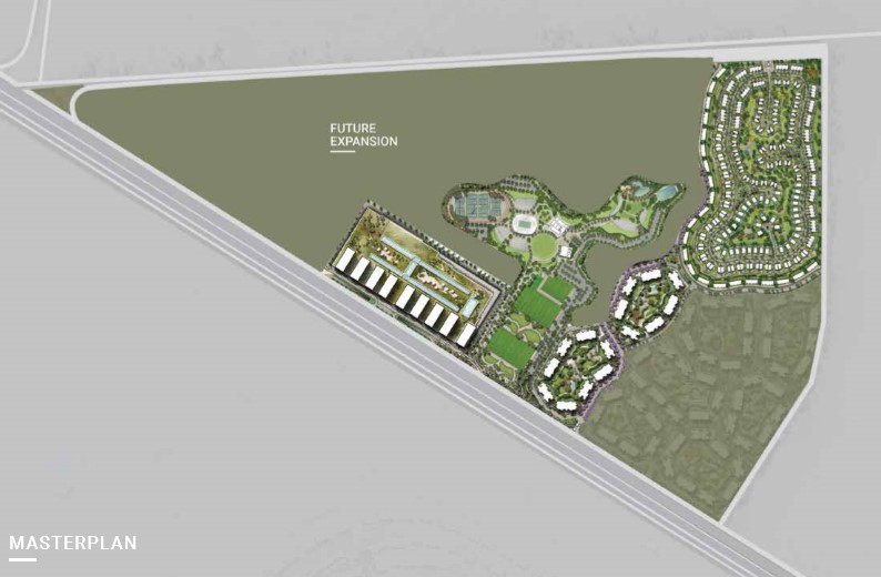 كمبوند تلال ايست القاهرة الجديدة رؤية جروب - Telal East New Cairo Compound المخطط العام