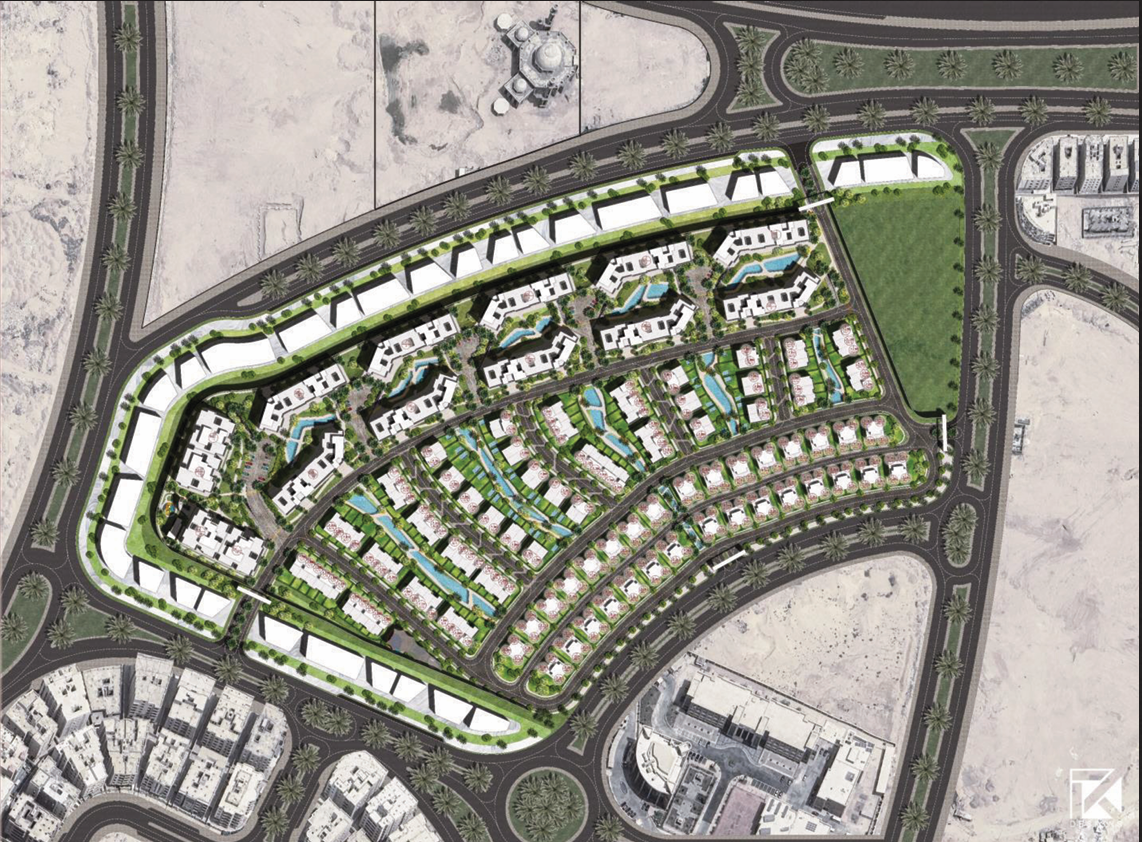 Noir New Cairo Mall Living Yards Real Estate Master Plan
