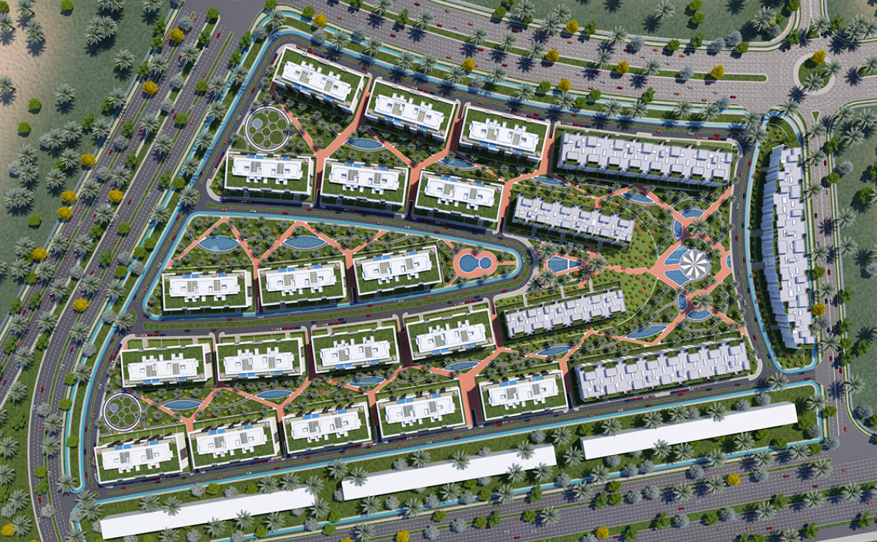 The spaces of Midtown Condo Project Master Plan