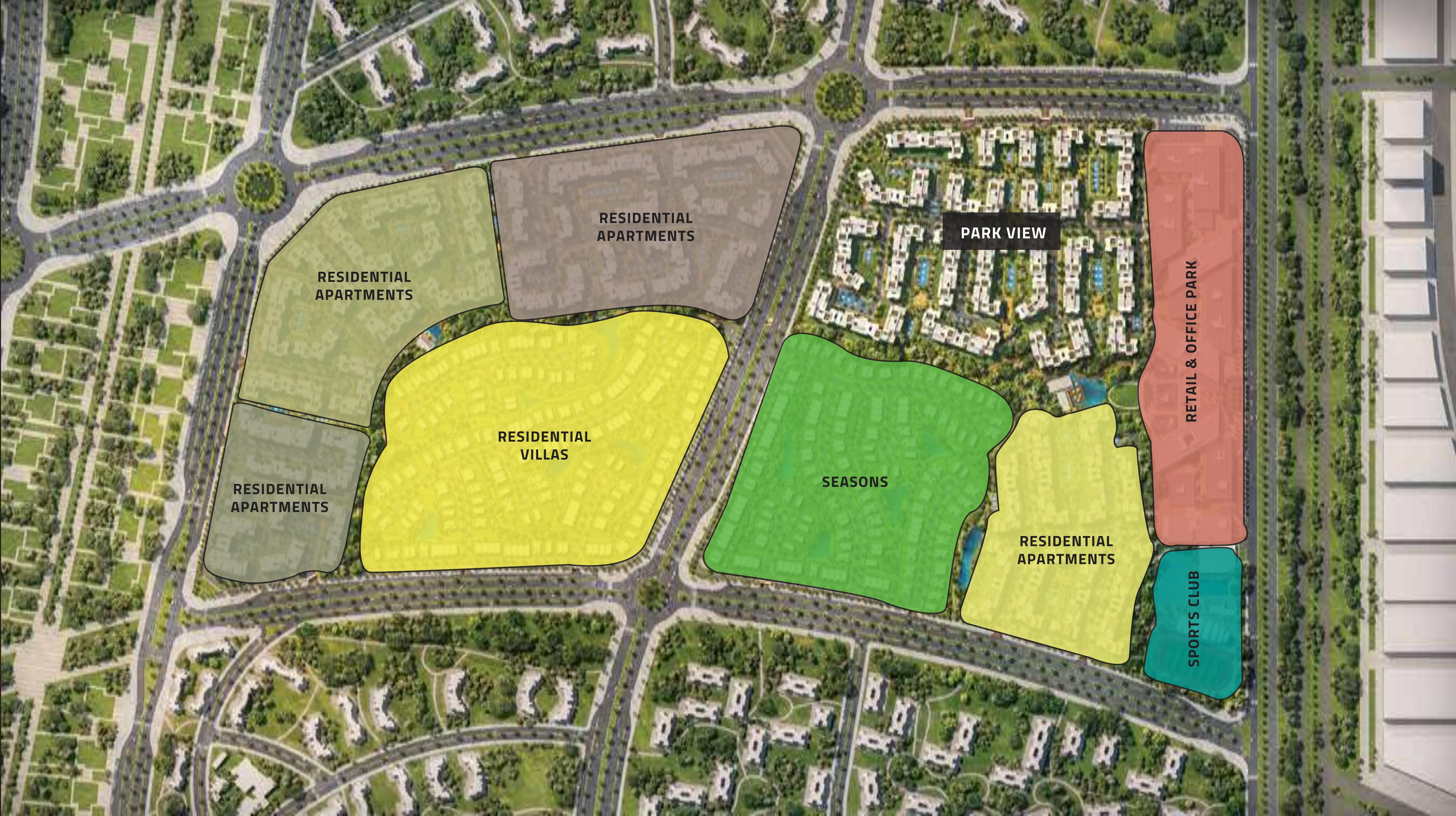 Take your chance now to book apartments for sale in Haptown Master Plan