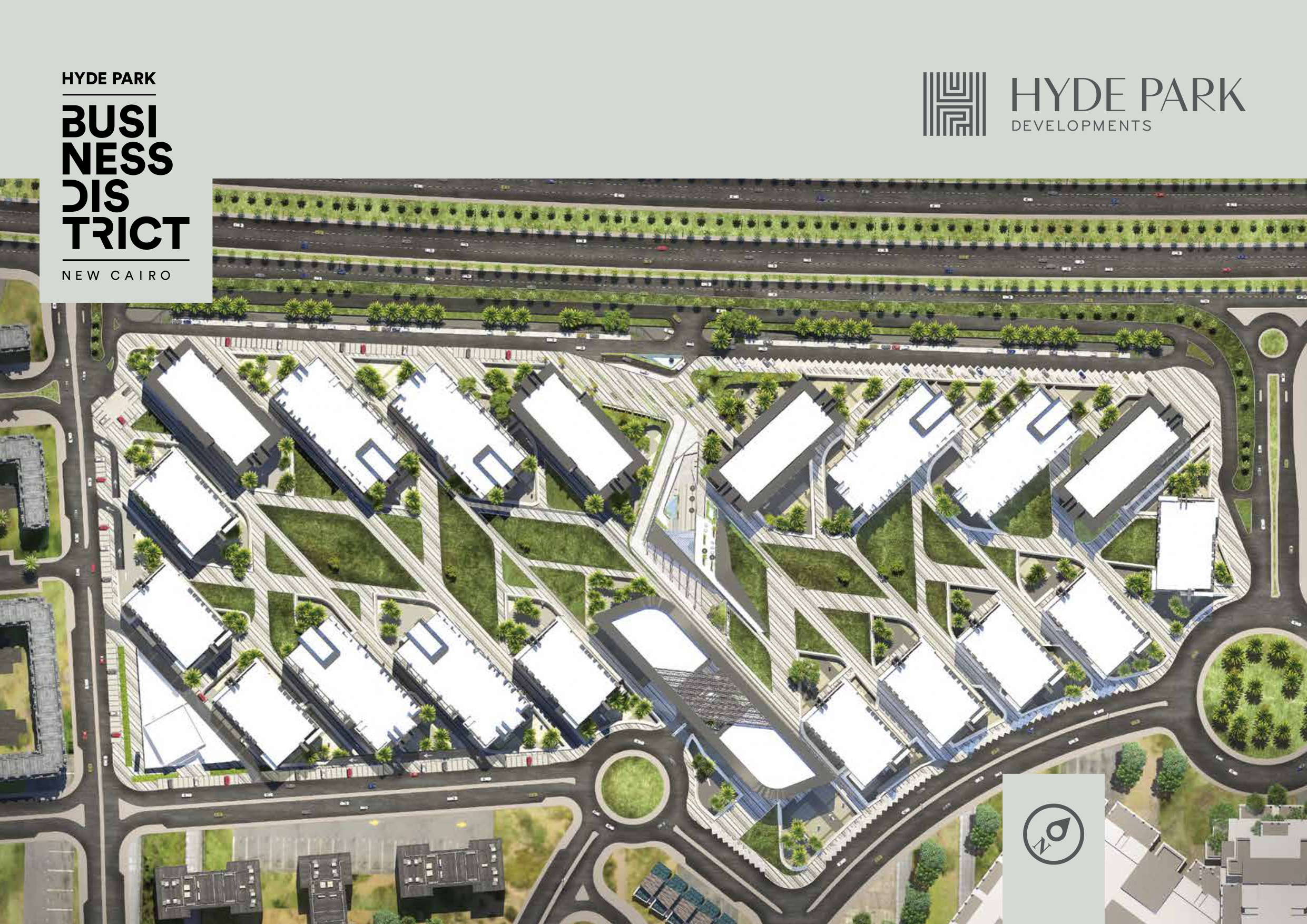 هايد بارك بيزنس ديستركت master plan