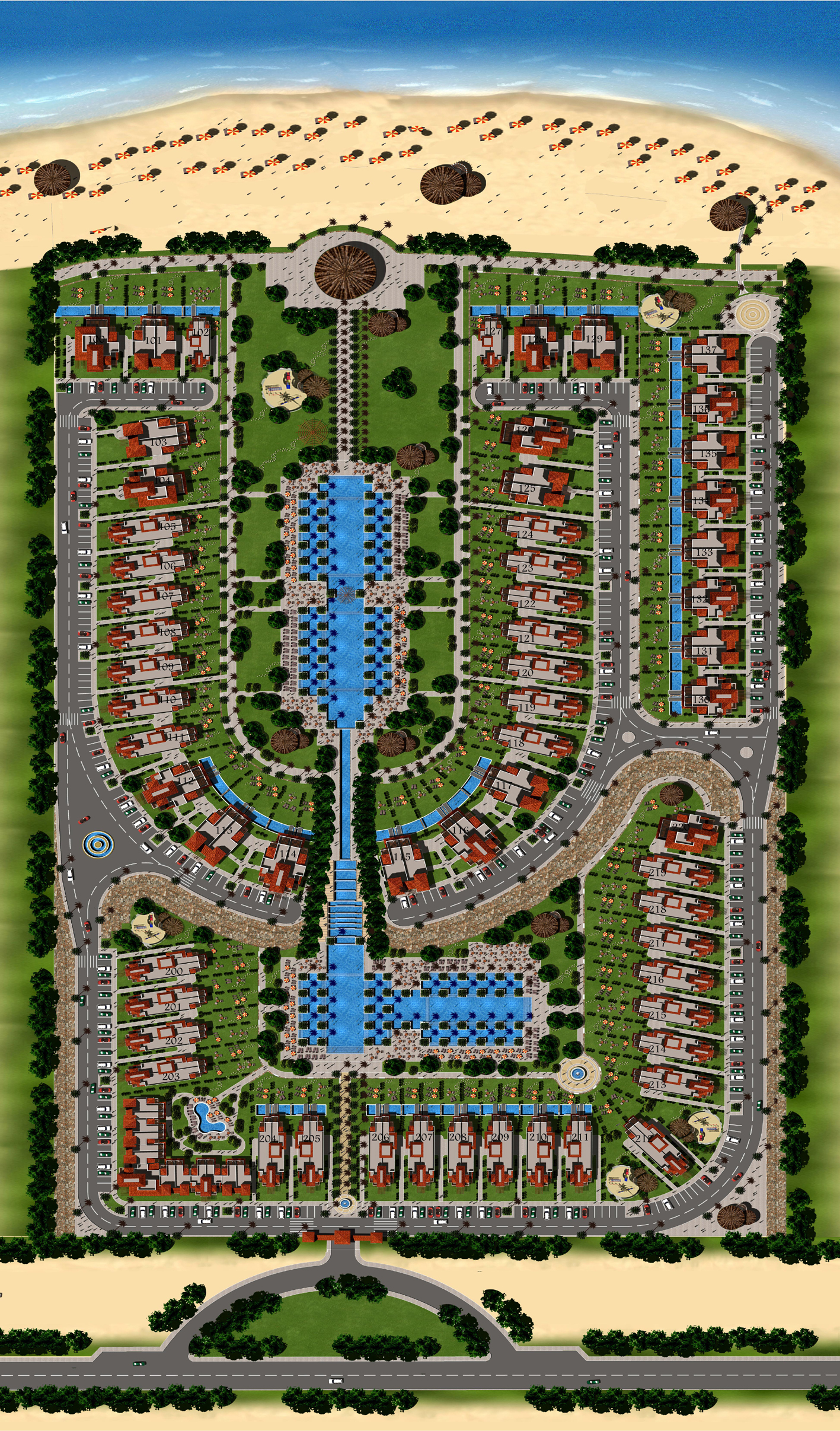 La Vista 7 Ain Sokhna Village Master Plan