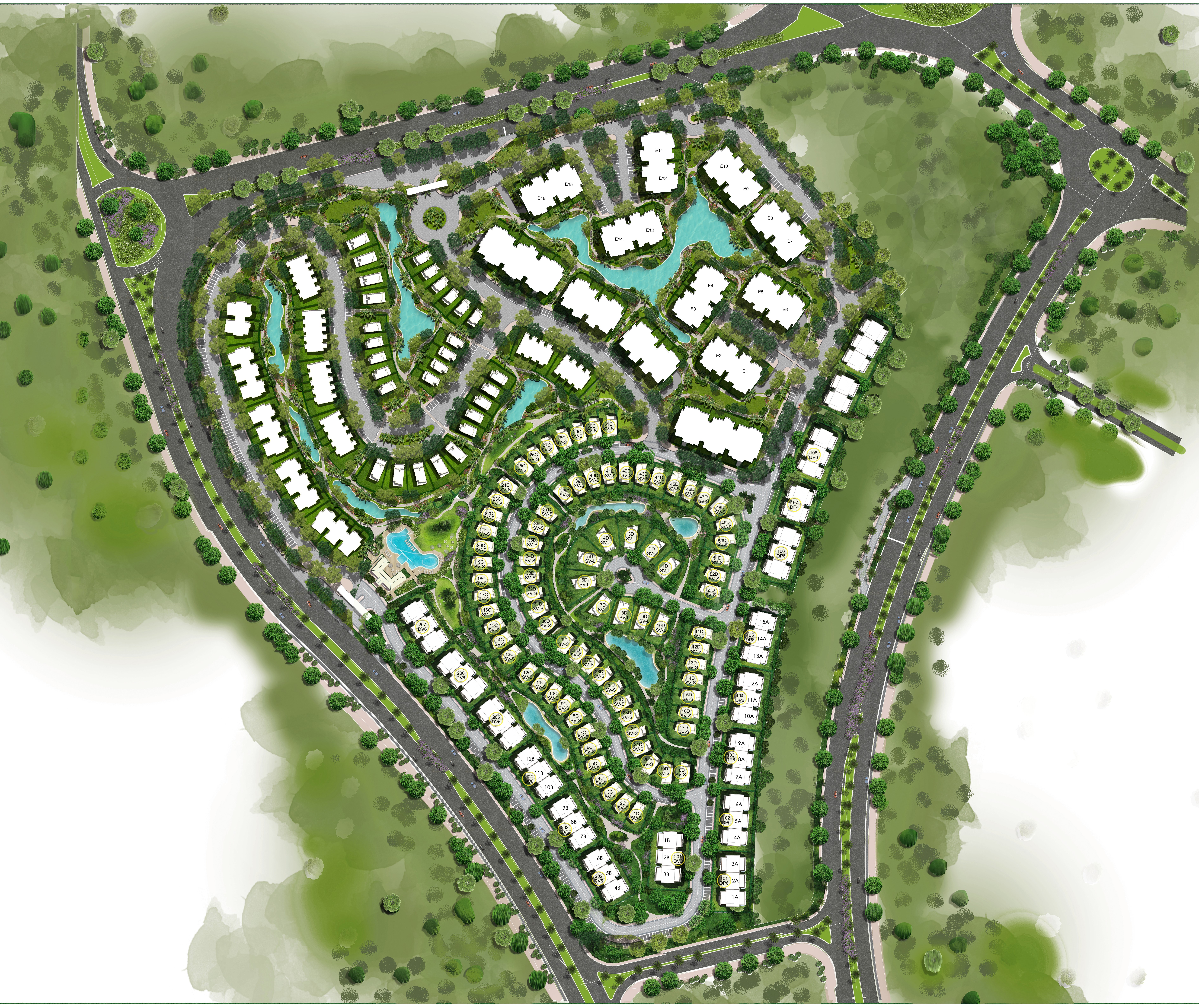 Ivoire New Zayed Compound Pioneers Real Estate Master Plan