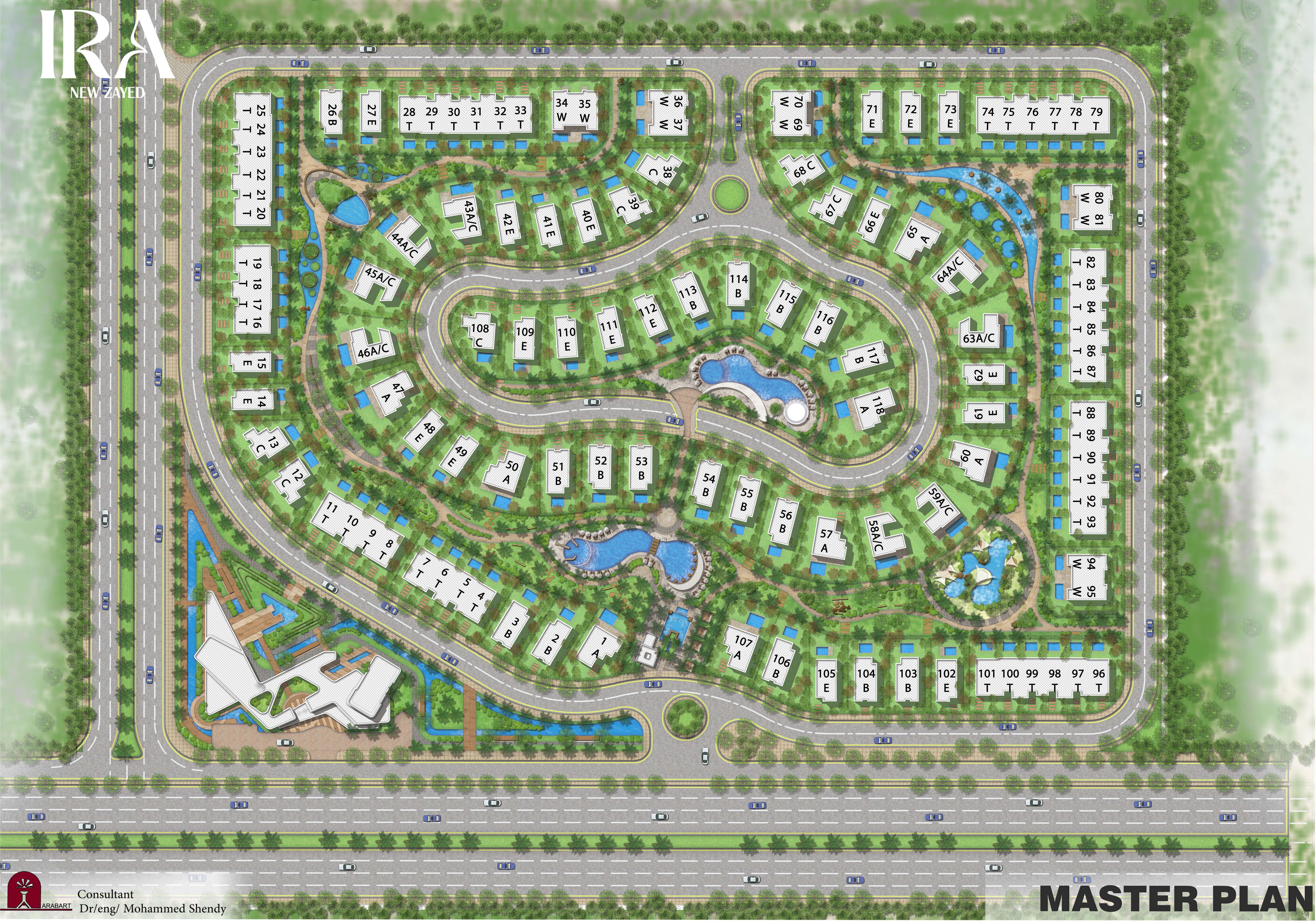 IRA New Zayed Compound El Gabry Real Estate Master Plan