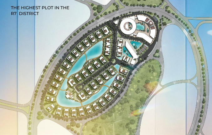 كمبوند لوميا ريزيدنس العاصمة الإدارية الجديدة دبي للتطوير العقاري - Lumia Residence New Capital Compound المخطط العام