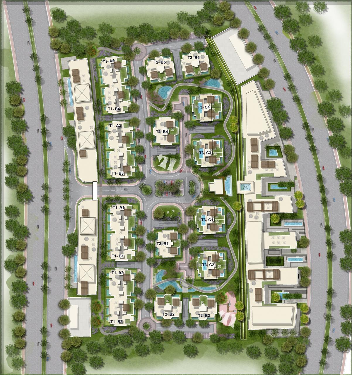 La Colina Sheikh Zayed Compound Capital Hills Real Estate Master Plan