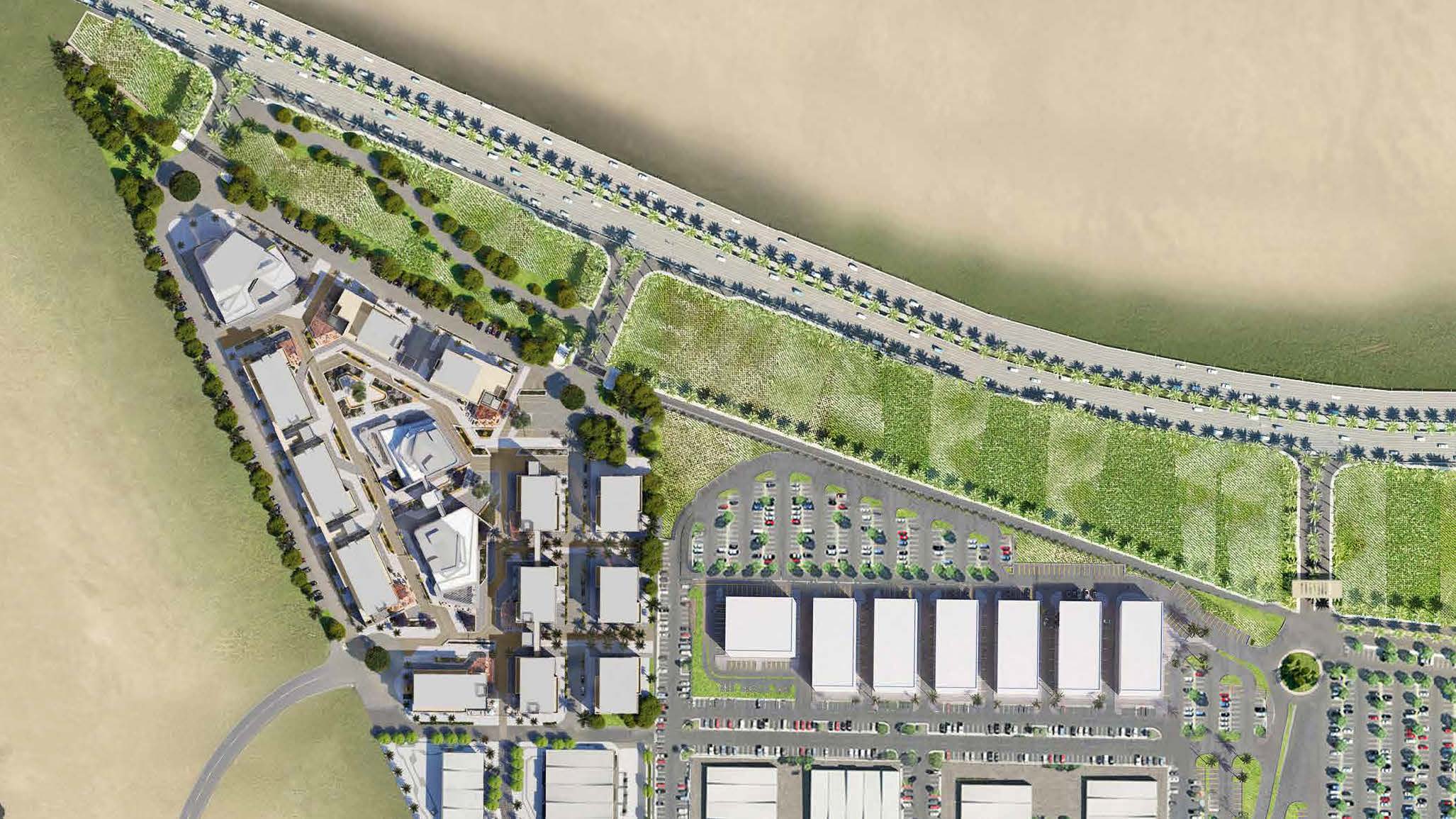 مول ذا بورتال سوديك الشيخ زايد - The Portal Sodic Sheikh Zayed المخطط العام