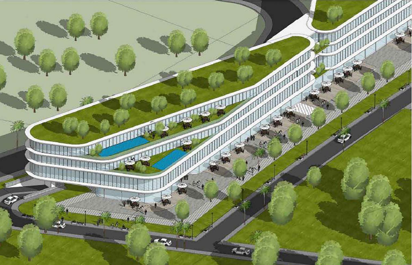 The Terraces New Capital Mall Corner Stone Development Master Plan