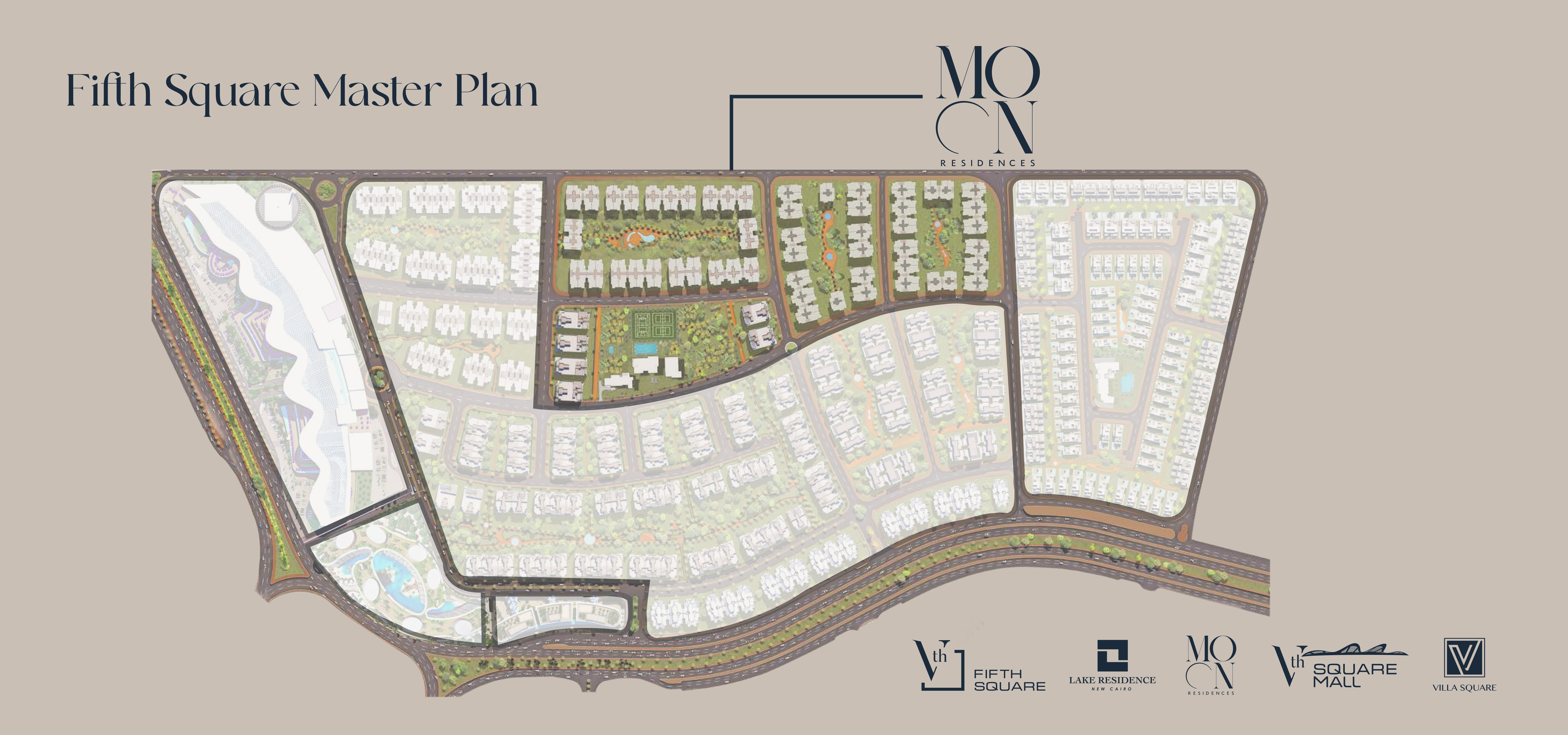 Moon Residence New Cairo Compound El Marasem Development Master Plan